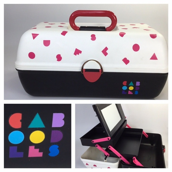 Caboodles Other - Caboodles~Vtg 90's~Makeup Case~Model 2630~Mirror~
